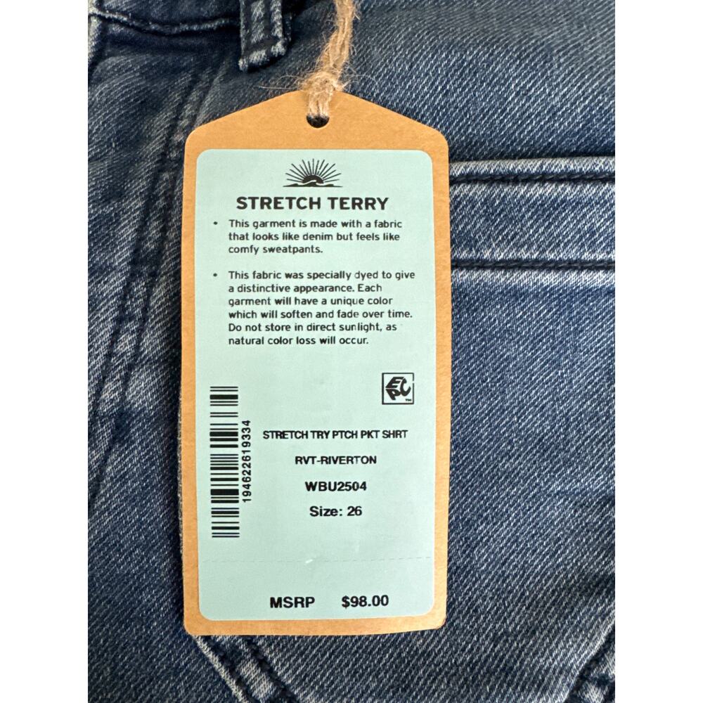 FAHERTY Stretch Terry Patch Pocket Short Riverton… - image 6